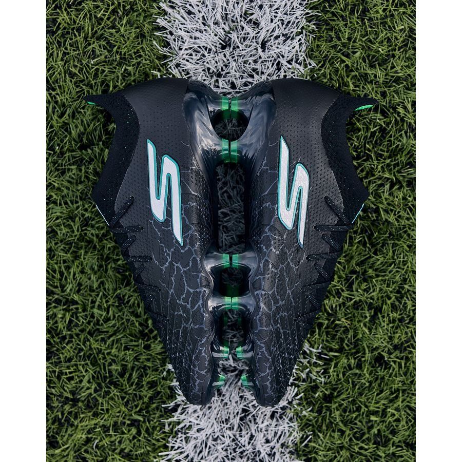 Skechers SKX_01 1.5 Low FG Evergreen - Noir/Argenté/Vert