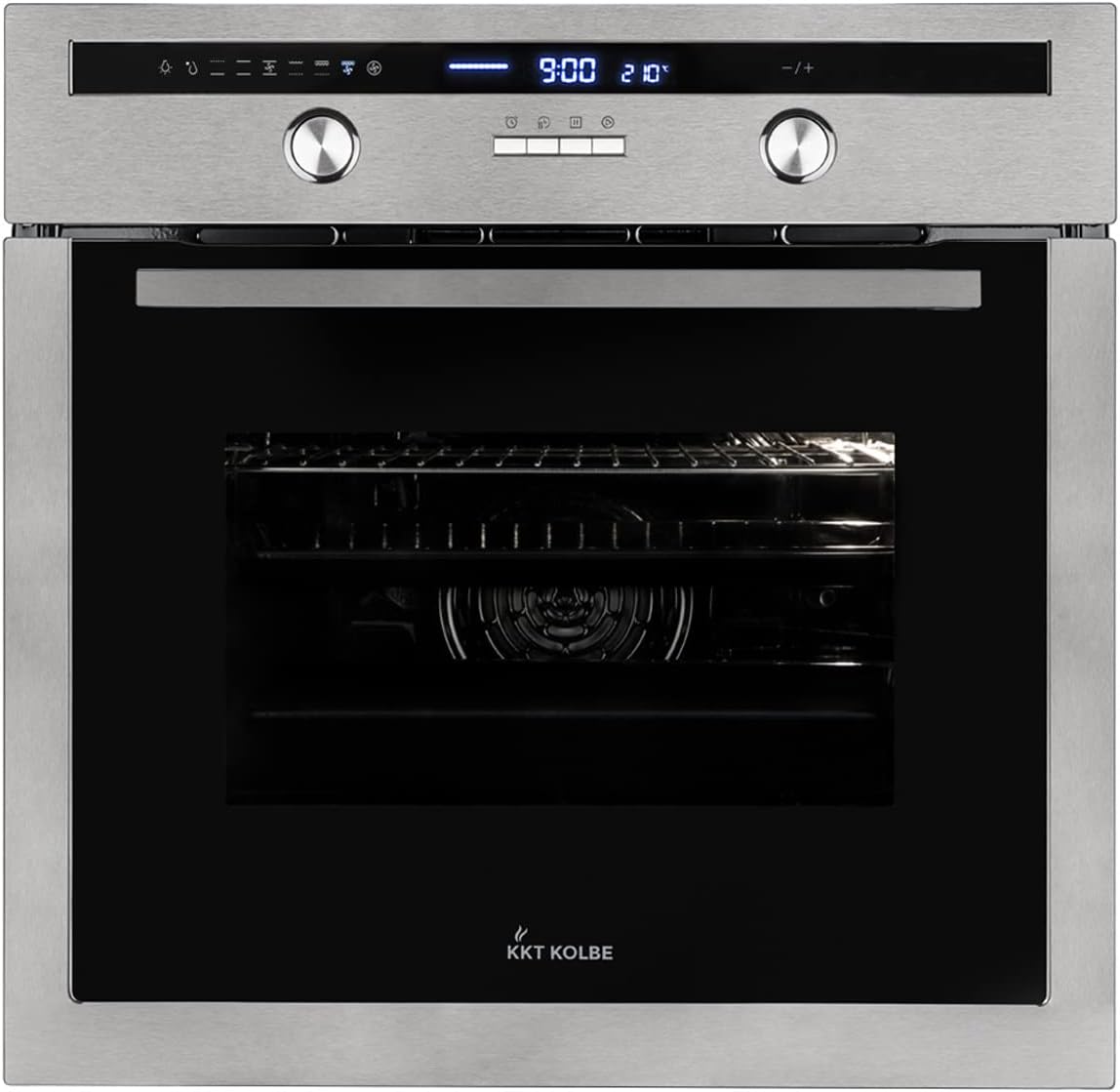 Autarkes Herdset | 60cm Einbaubackofen EB8013ED | Mikrowelle EBM4502ED | Drehspieß | Kerntemperaturfühler | Grill | Heißluft | Teleskopauszüge | Automatik-Timer | Wärmeschutzverglasung | SET8013EBM