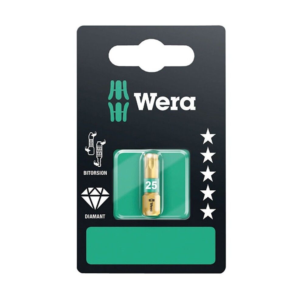 BITS WERA BITORSION TX25 25MM