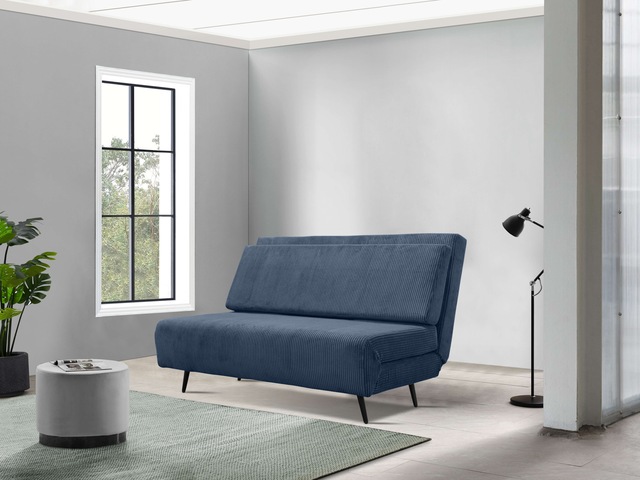 Home affaire Schlafsofa »Linnea« Daybed mit aufklappbarer Liegefläche, in Webstoff, Veloursstoff, Cord