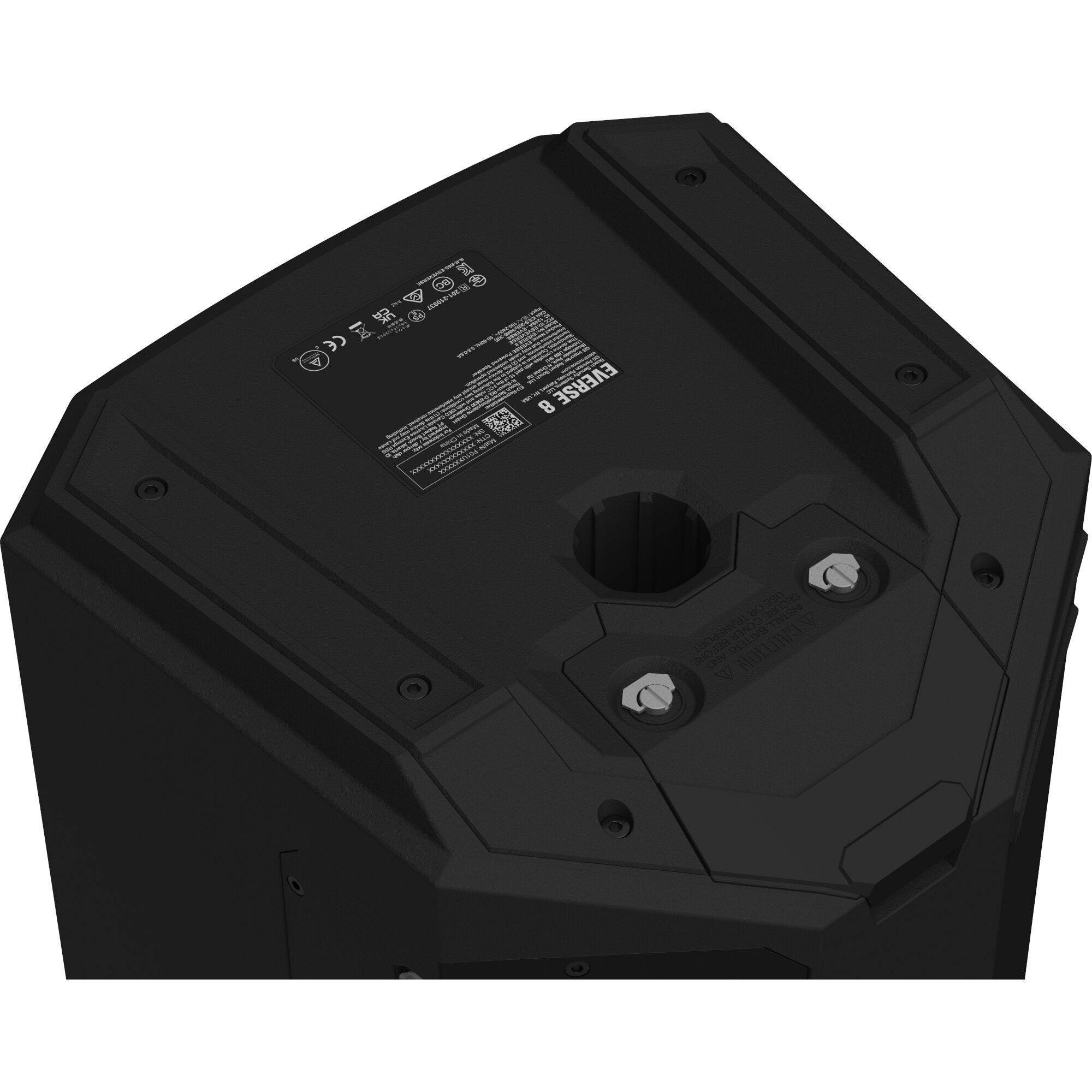 Electro-Voice Everse 8 weersbestendige mobiele accu-speaker (zwart)