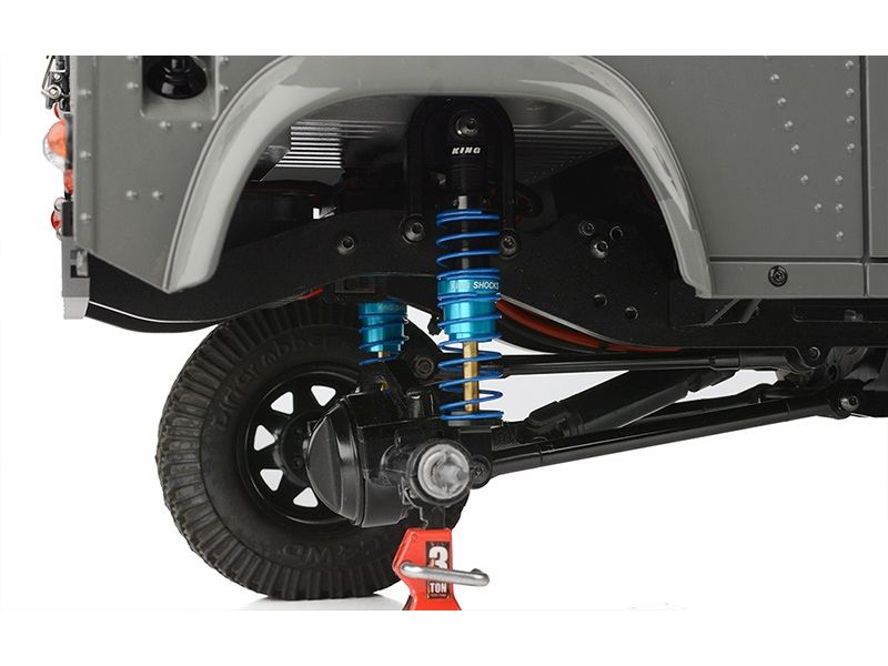 RC4WD Stossdämpfer King Off-Road Racing Shocks 80 mm, 2 Stü Aluminium Öldruckstossdämpfer für Off-Road RC-Modelle
