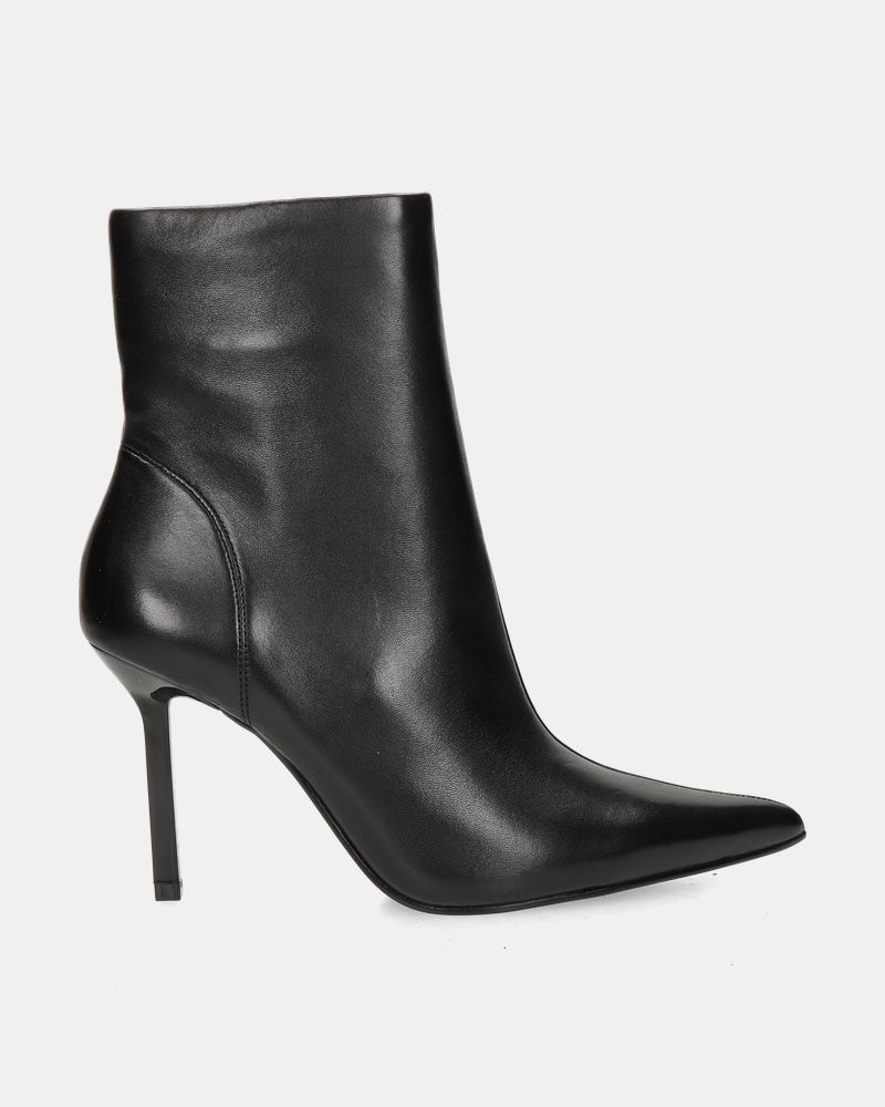 Steve Madden Lyana Enkellaarsjes  - zwart