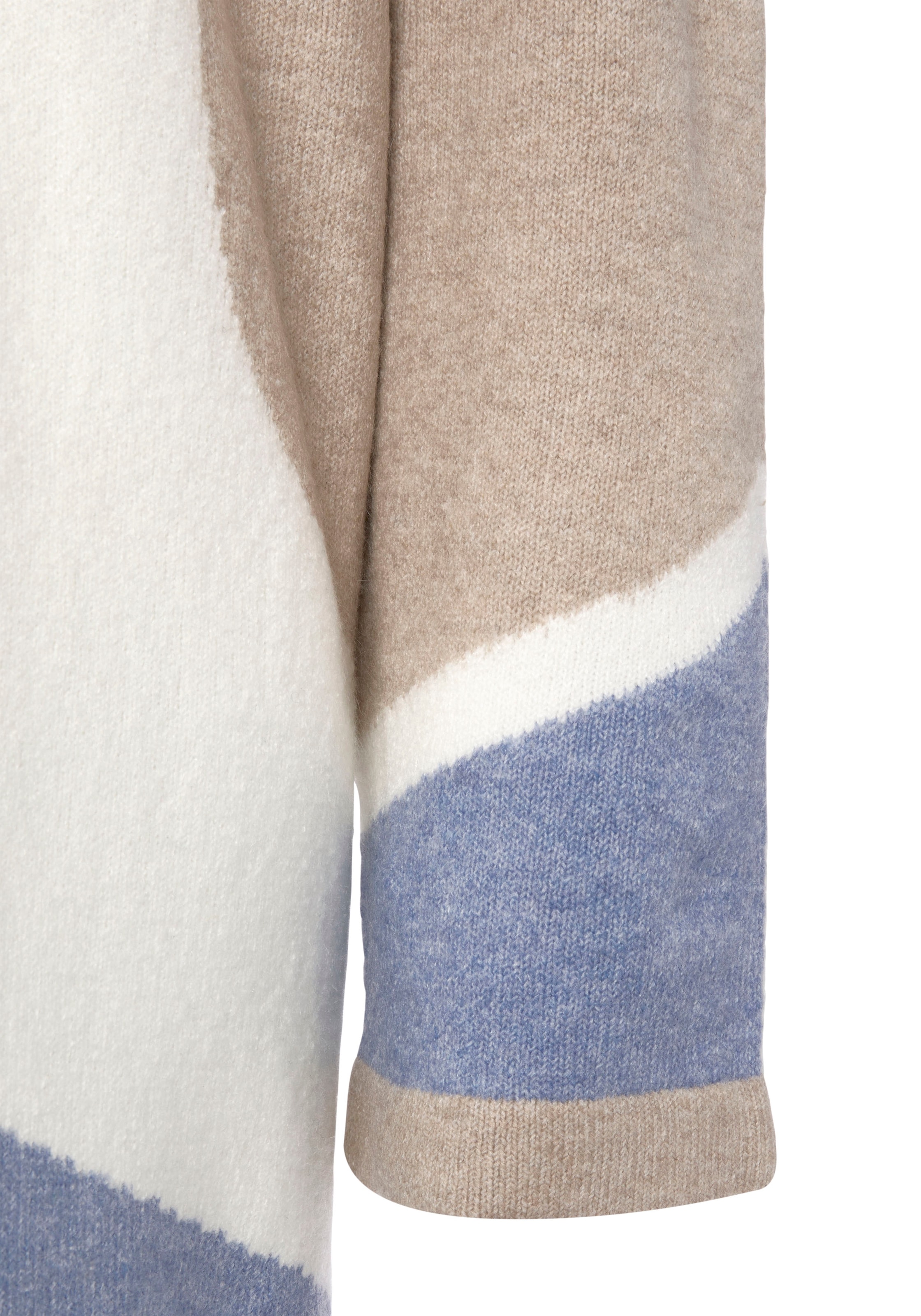 LASCANA Longstrickjacke , mit Muster, weicher Cardigan, bequeme Passform