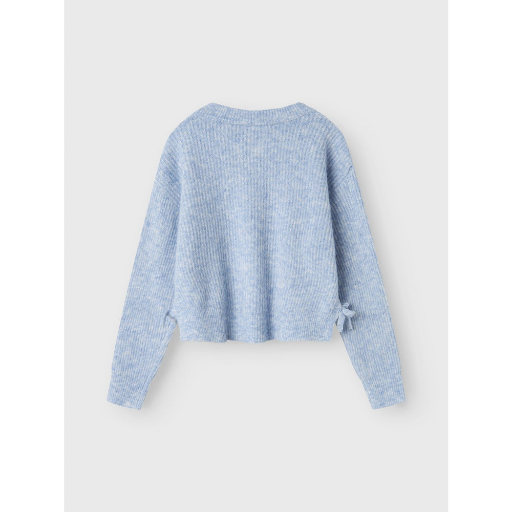 Køb Name It Dusty Blue Linnea Loose Kort Strik
