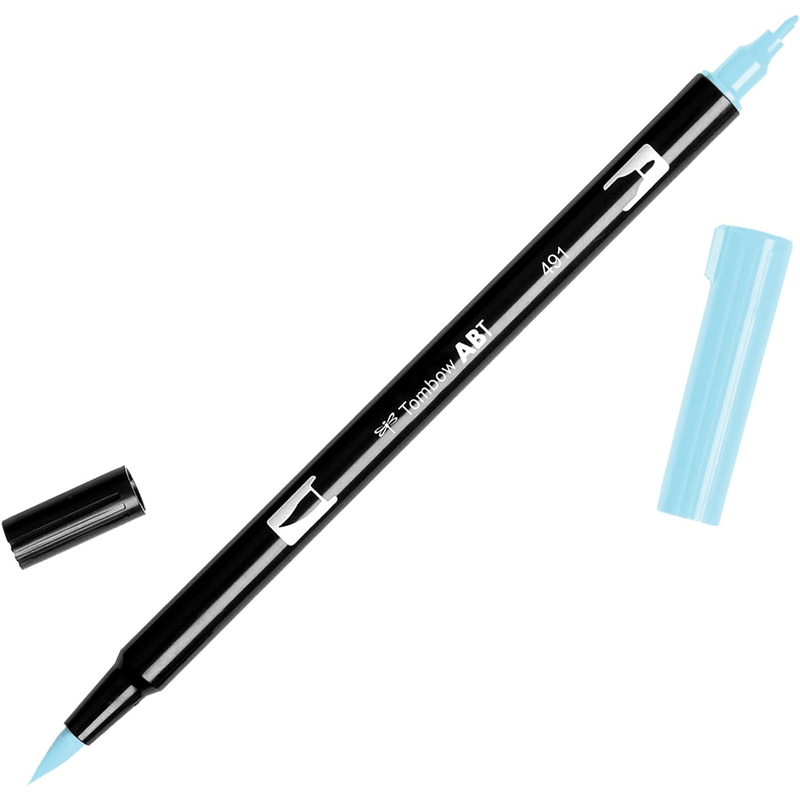 Tombow Pinselstift Dual Brush Pen ABT, 491 - glacier blue