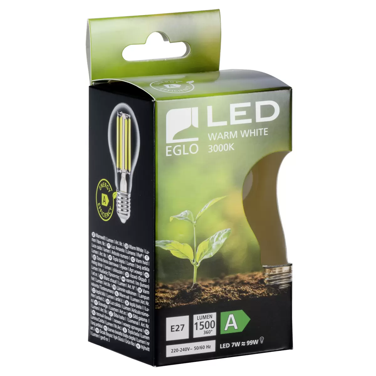 LED-Leuchtmittel LED High Efficiency Transparent