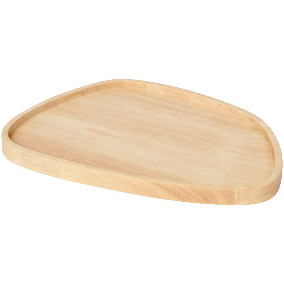 Plateau en bois d'hévéa