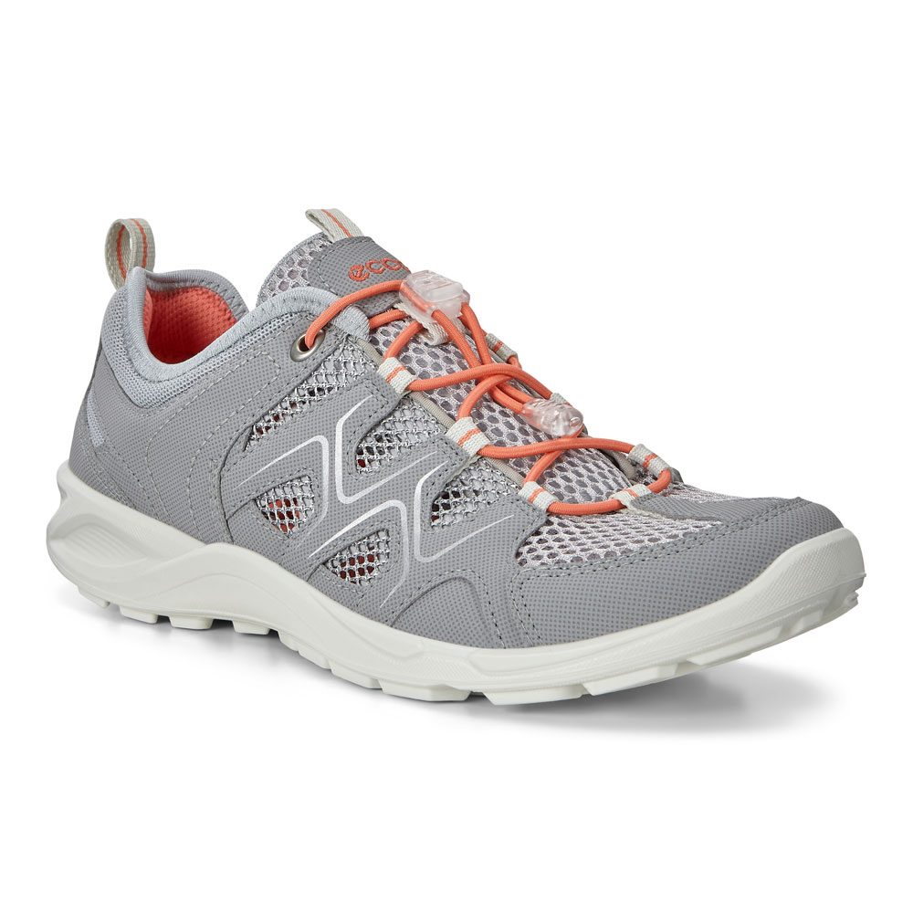 Ecco Terracruise LT Wanderschuhe Damen silver grey