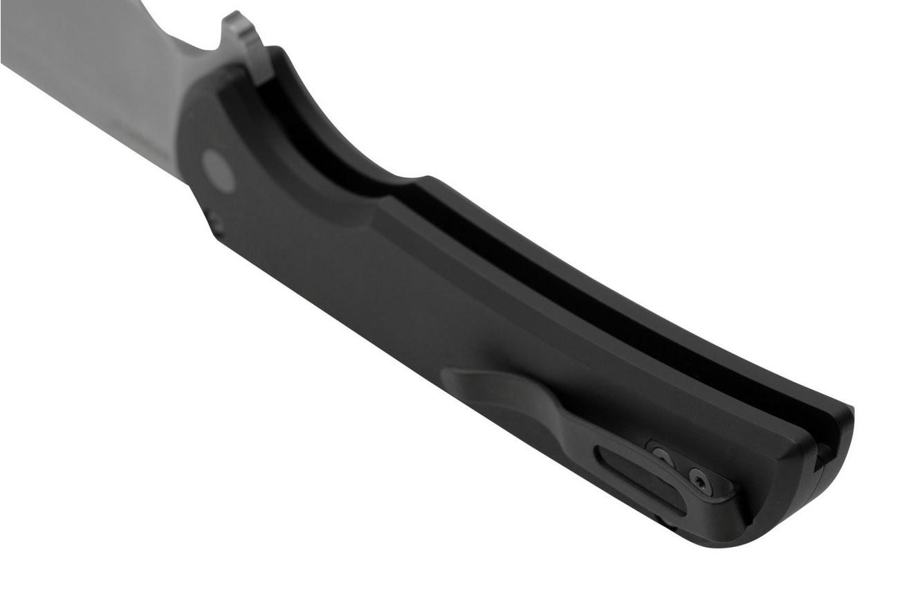 Pro-Tech Mordax MX101 Solid Black Handle, Stonewash Magnacut, zakmes
