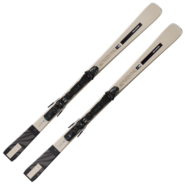 Pack ski SALOMON S/MAX N°6 + M10 GW L80 IVORY CREAM MET. / BLACK