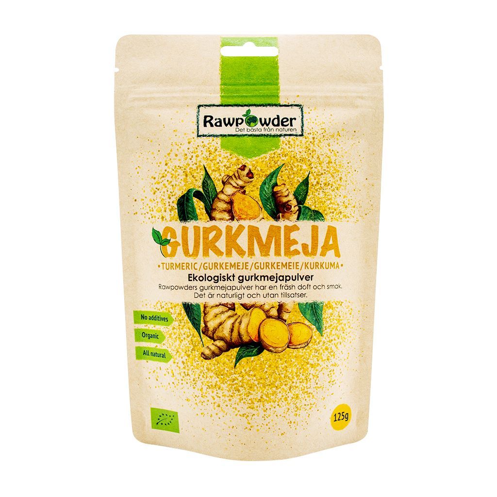 Rawpowder Gurkemeiepulver