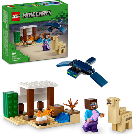 LEGO Minecraft Steves ørkenekspedition 21251