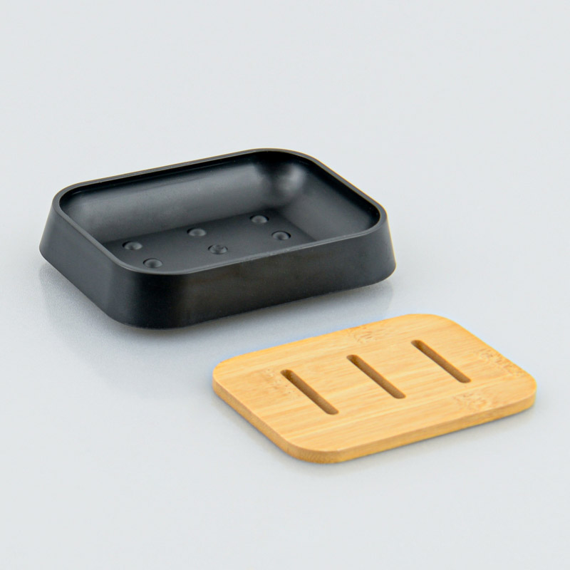 Porte savon noir