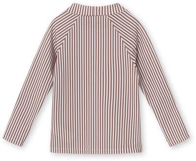 MINI A TURE Gani UV-trøye, Acorn Brown Stripes
