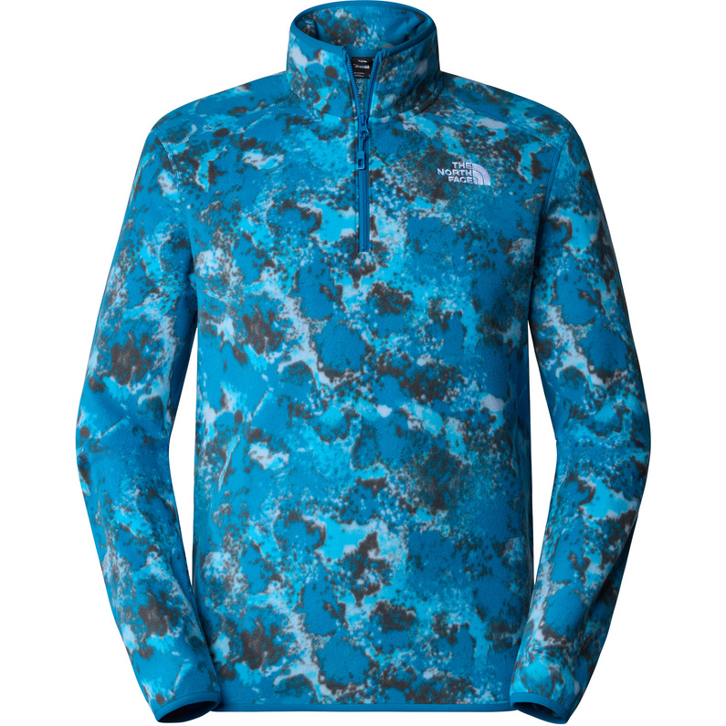 The North Face Herren 100 Glacier Printed 1/4 Zip Pullover