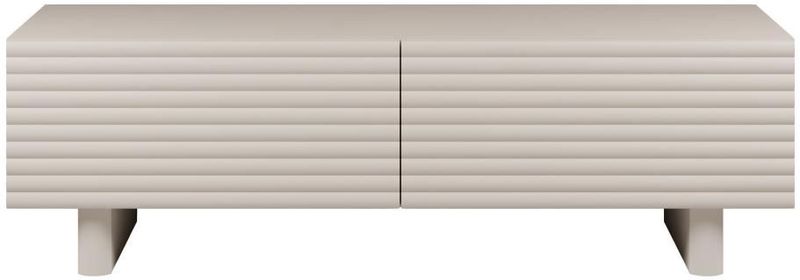 LUDIMA - TV-meubel - Beige - 150 cm - 2 Deuren - MDF