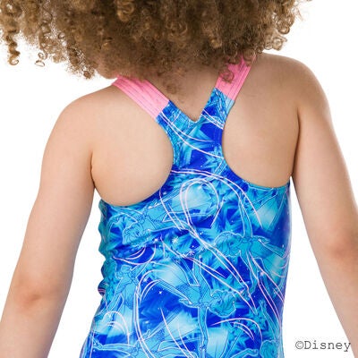 Speedo Disney Frozen Badedrakt, Blue/Turquoise