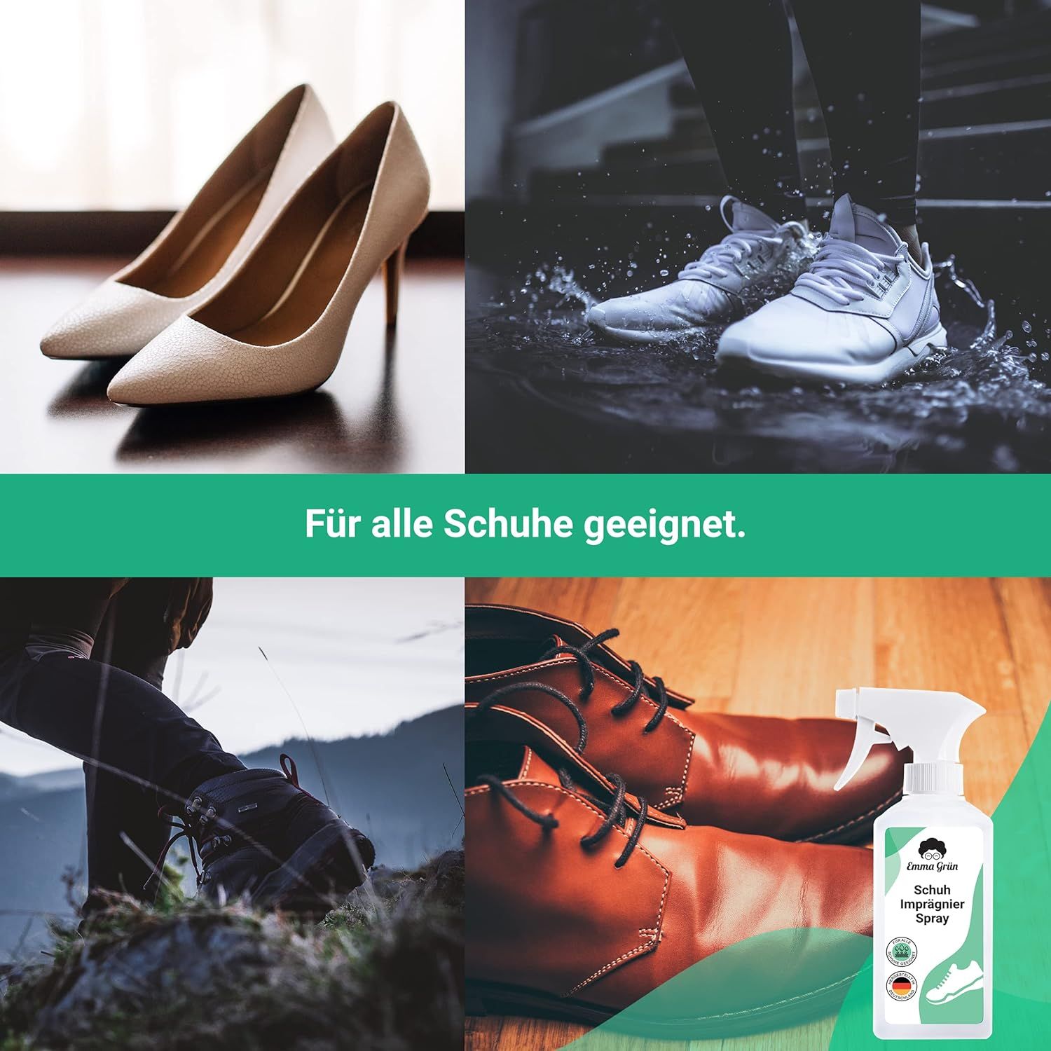 Emma Grün® Imprägnierspray für Schuhe