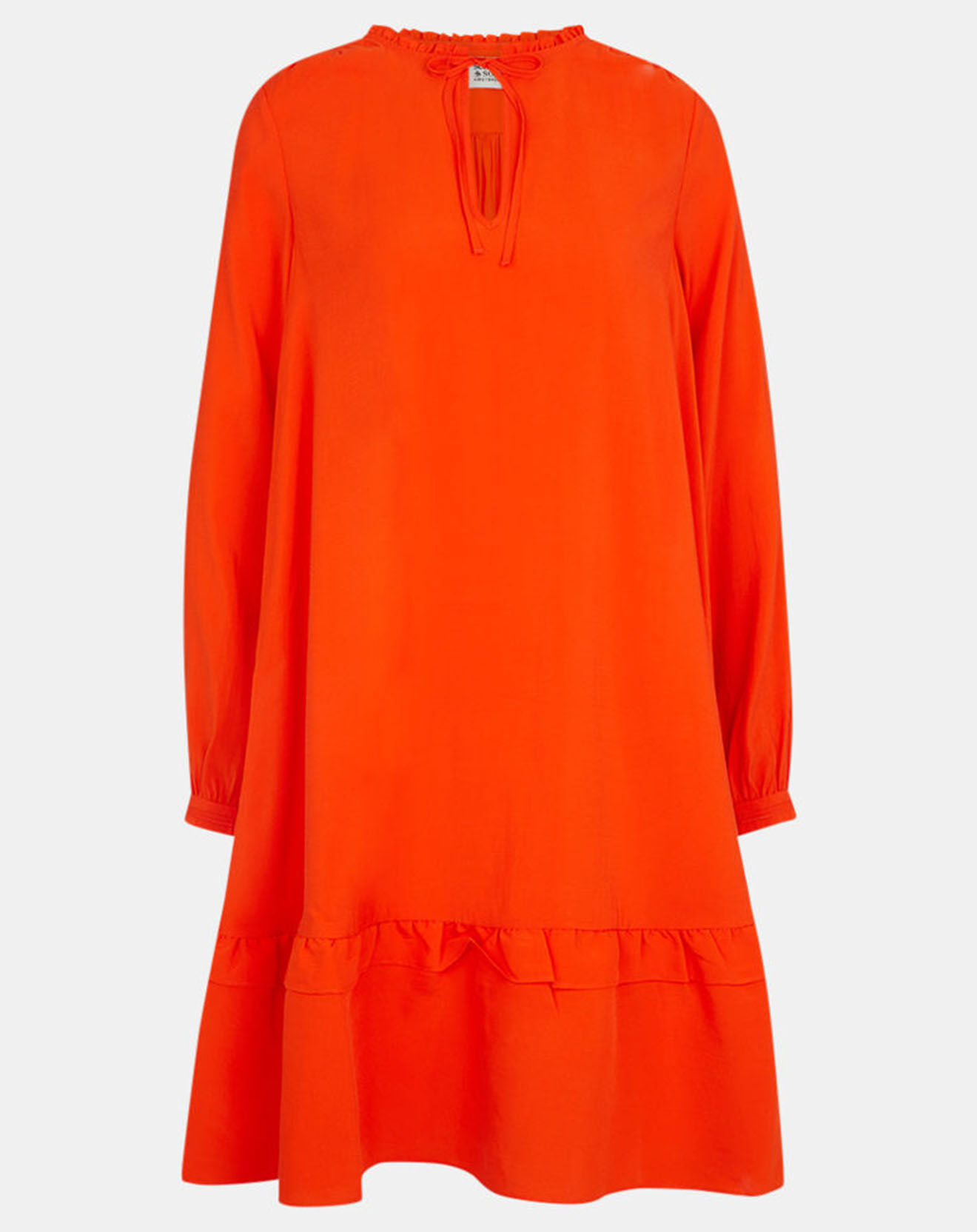 Scotch & Soda Robe courte à volants rouge