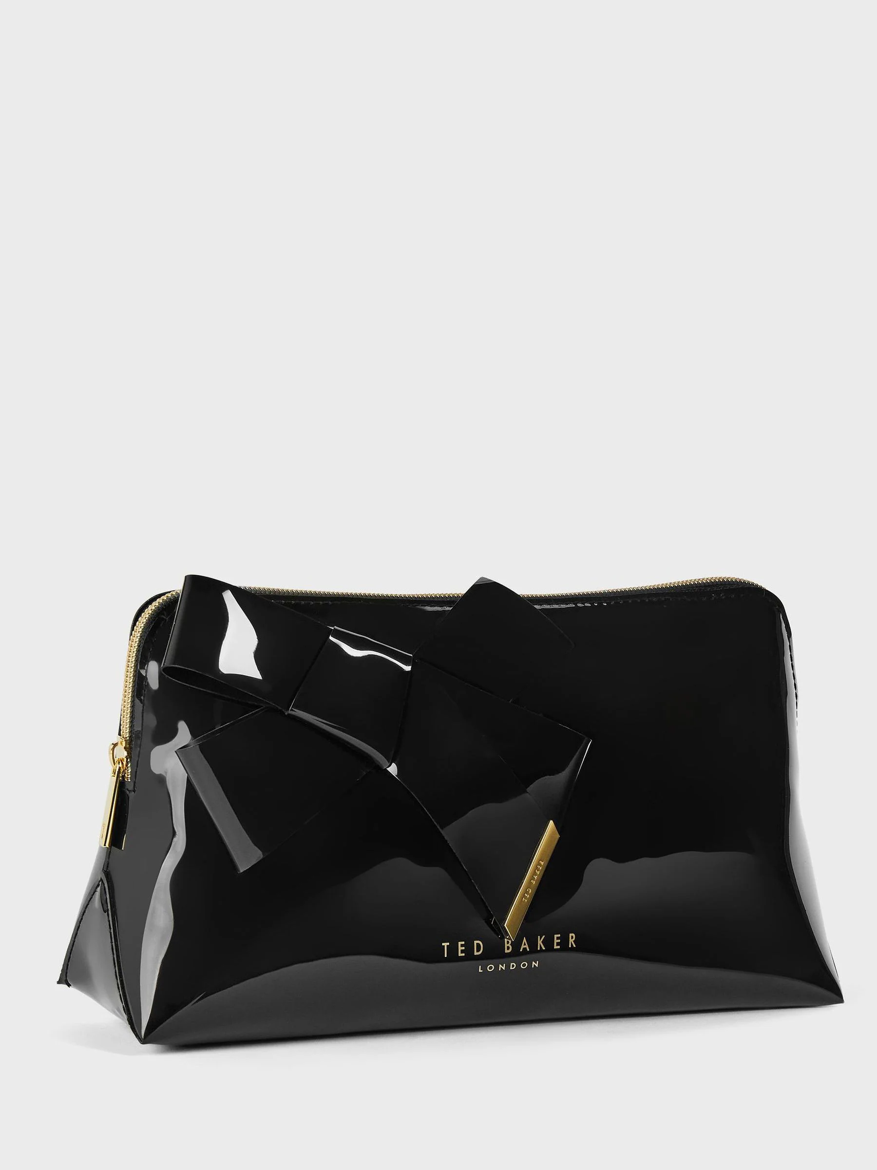 Zwart - Ted Baker Nicco toilettas met knoopstrik