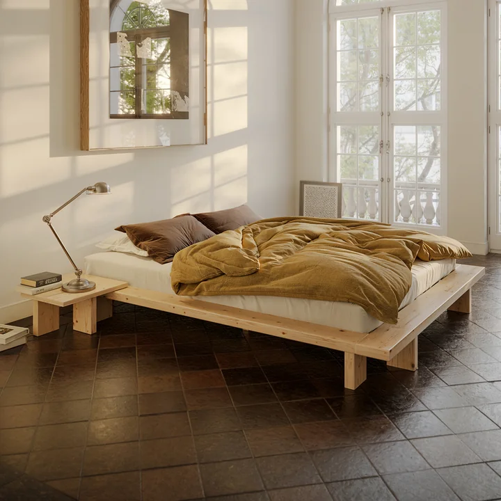 Karup Design - Japan Nachttisch, 45 x 34 x 23 cm, carob brown