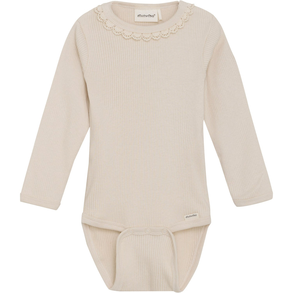 Køb Minymo Sandshell Body Ls Rib