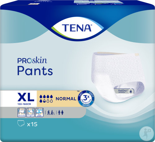 Tena Proskin Pants Normal Extra Large 15 Pièces