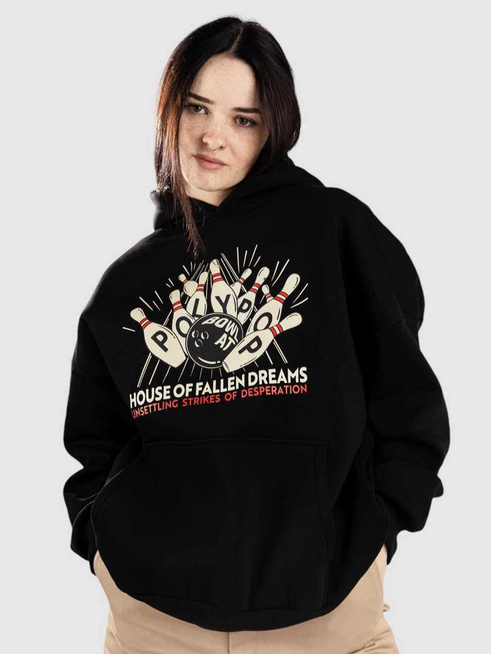 Polypop Fallen Dreams Hoodie black