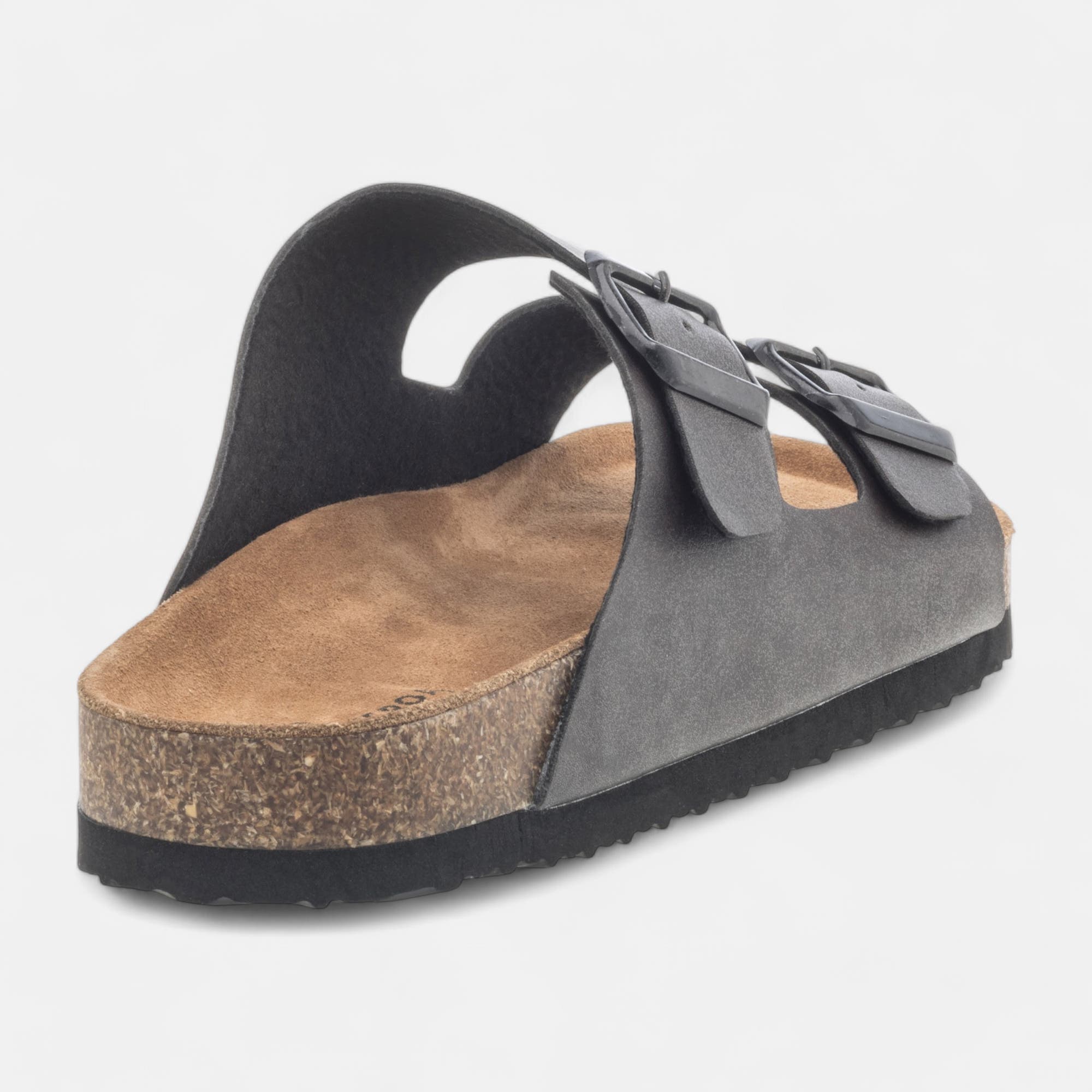 Mules semelle liège Homme marron