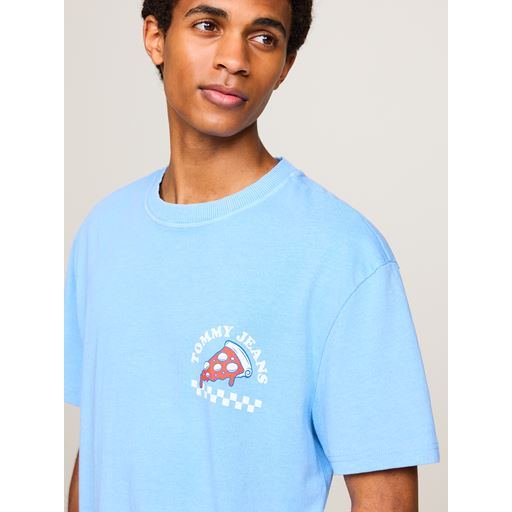 Tommy Jeans TJM Fun Novelty 2 T-shirt, Westside Blue, L