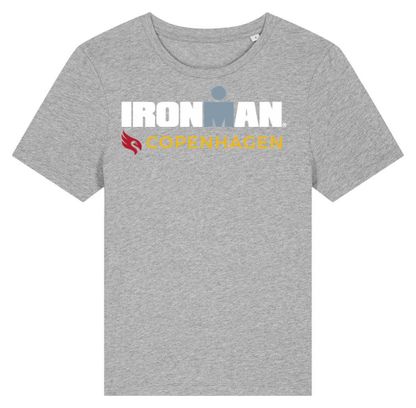 T-Shirt Manches Courtes Ironman Copenhagen Gris Femme