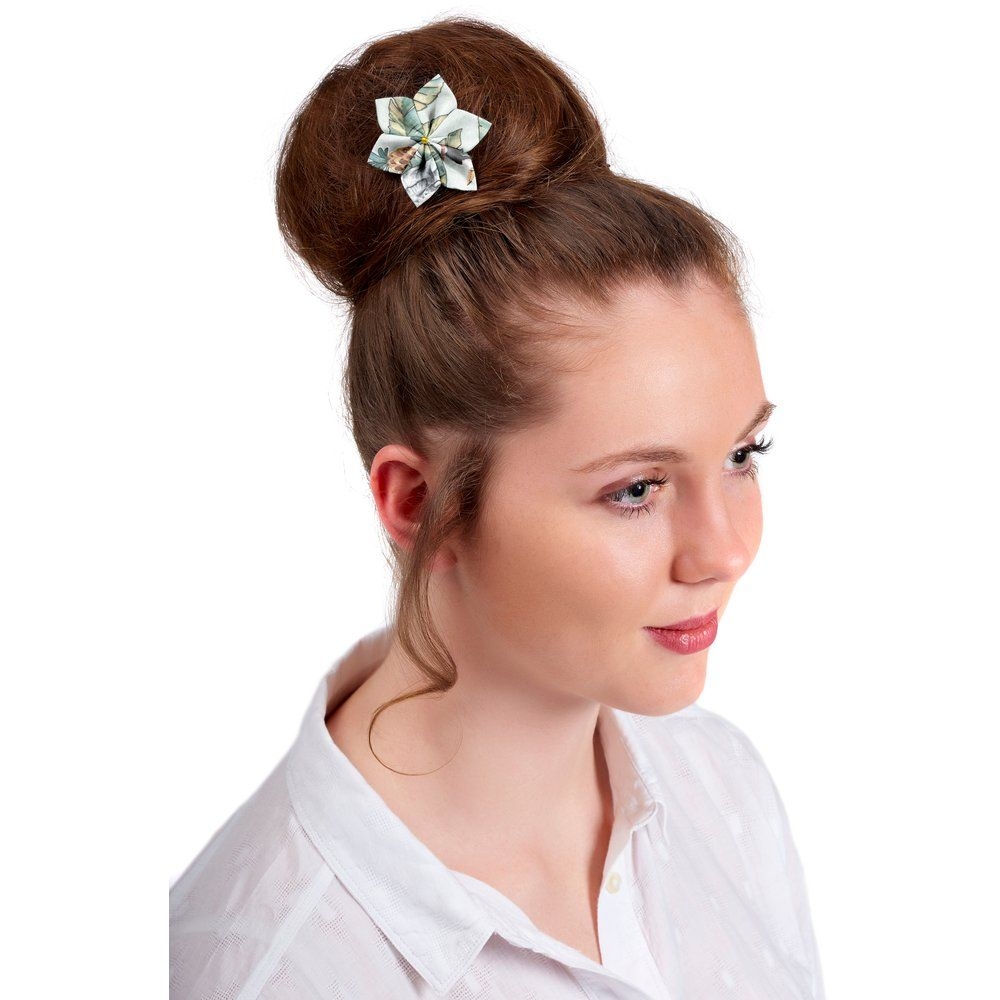 Barrette Fleur Étoile 4 Paradizoo Mint