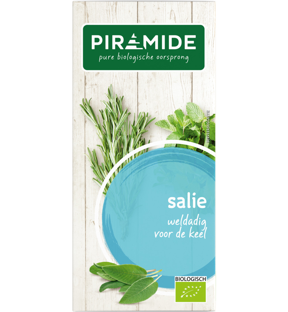 Piramide Salie Thee Eko Bio (20 stuks)