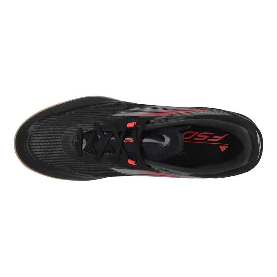 adidas F50 League IN Stealth Victory - Noir/Argenté/Lucid Red