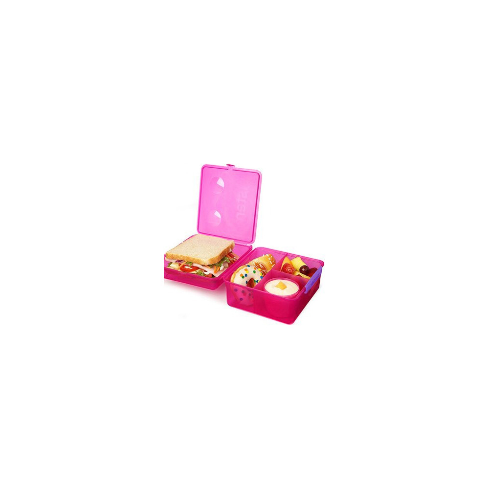 Sistema Lunch Cube Max with Youghurt Pot 2L - Flere Farver