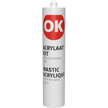 OK acrylaatkit wit 290 ml