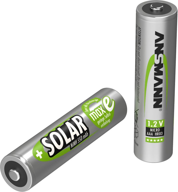 Ansmann AAA 550mAh Solar 8x