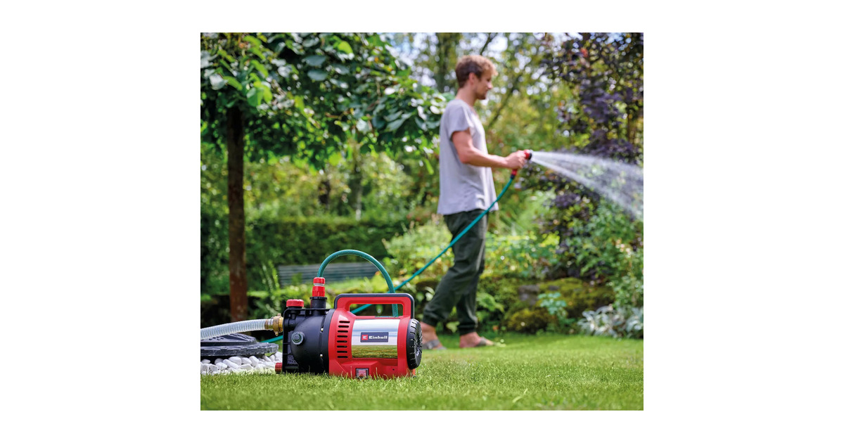 EINHELLTuinpomp GC-GP 1170 ECO PLUS  (Rood/zwart)