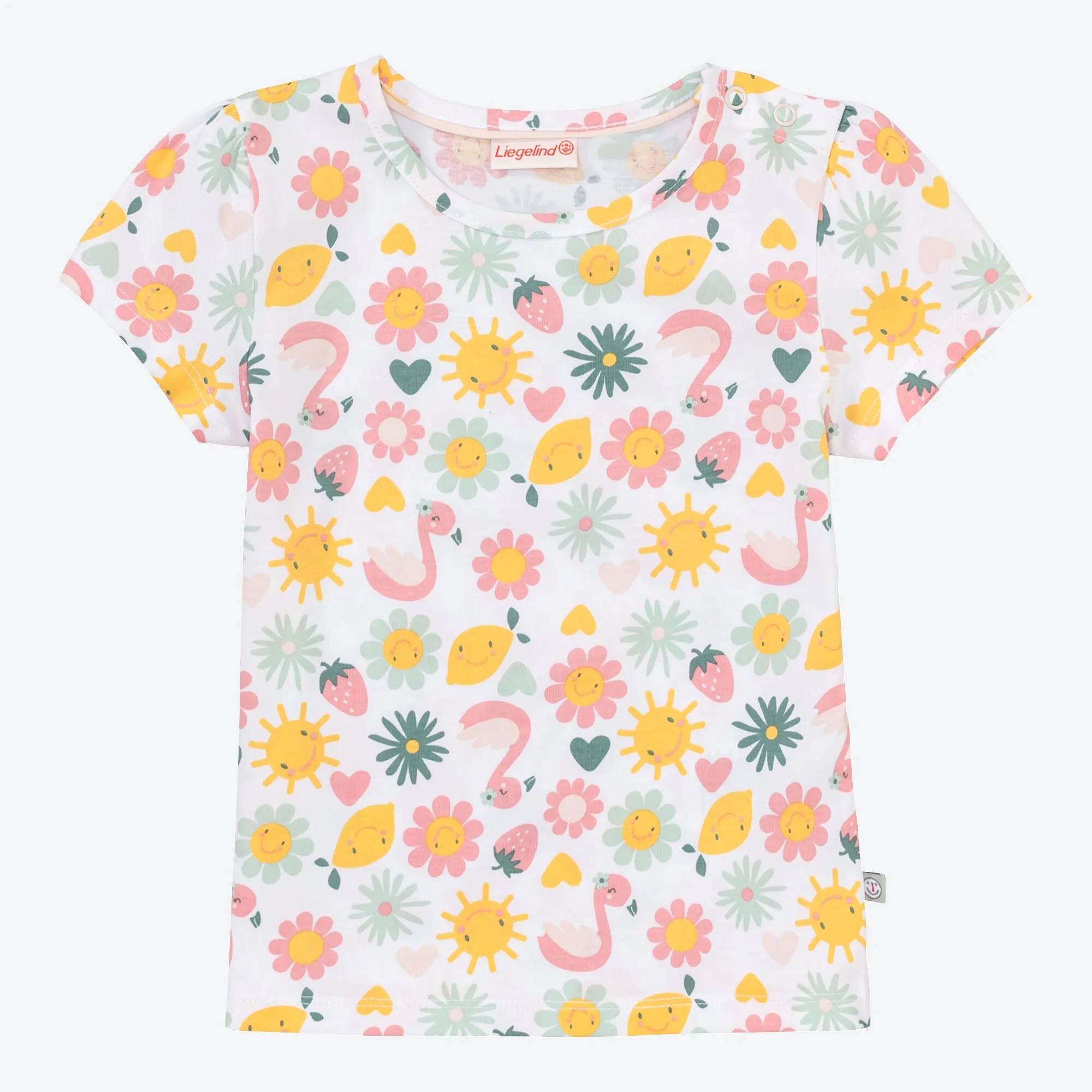 Baby-Mädchen-T-Shirt mit tollem Muster