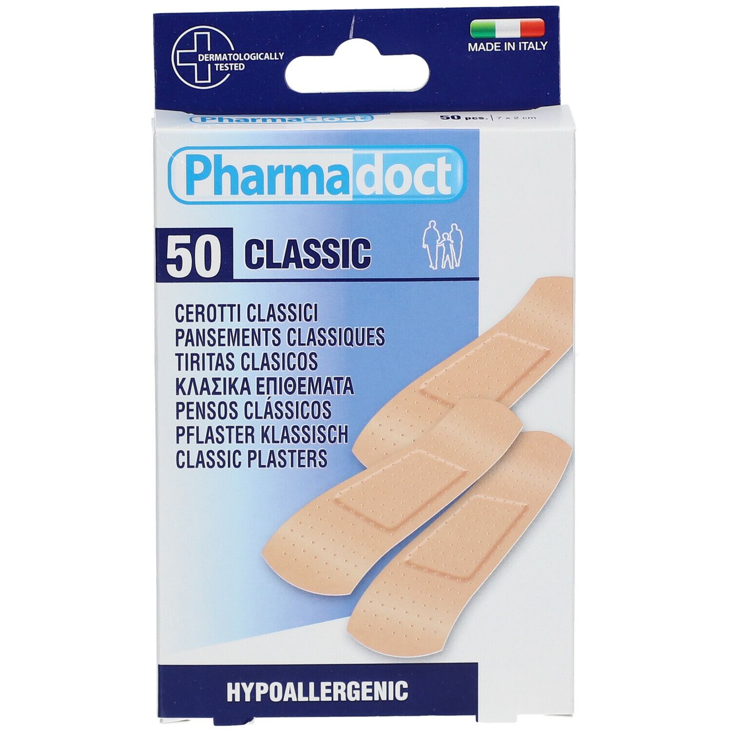 Pharmadoct Pflaster Klassisch 2 x 7 cm