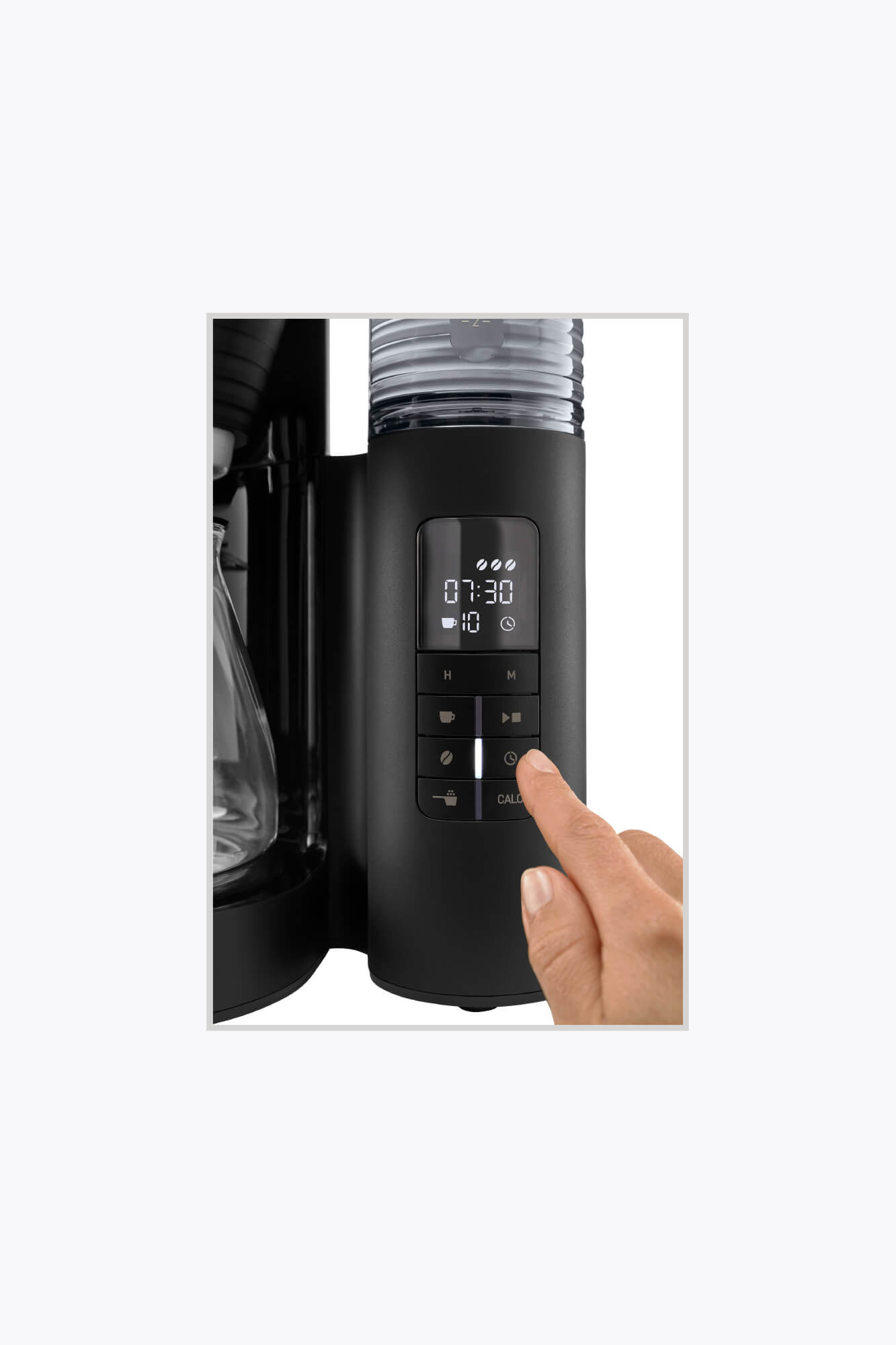 Melitta® AromaFresh X Filterkaffeemaschine Schwarz