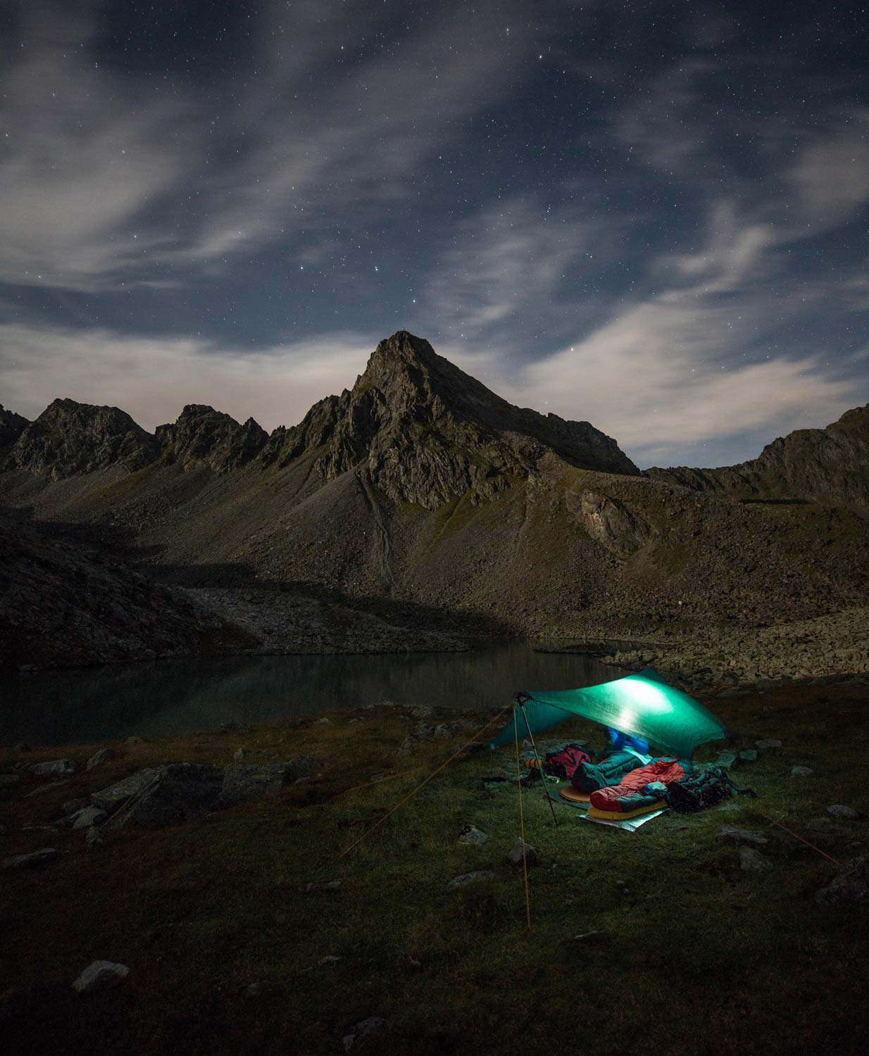 Amazonas Traveller Tarp Regendach  für Hängematte grün