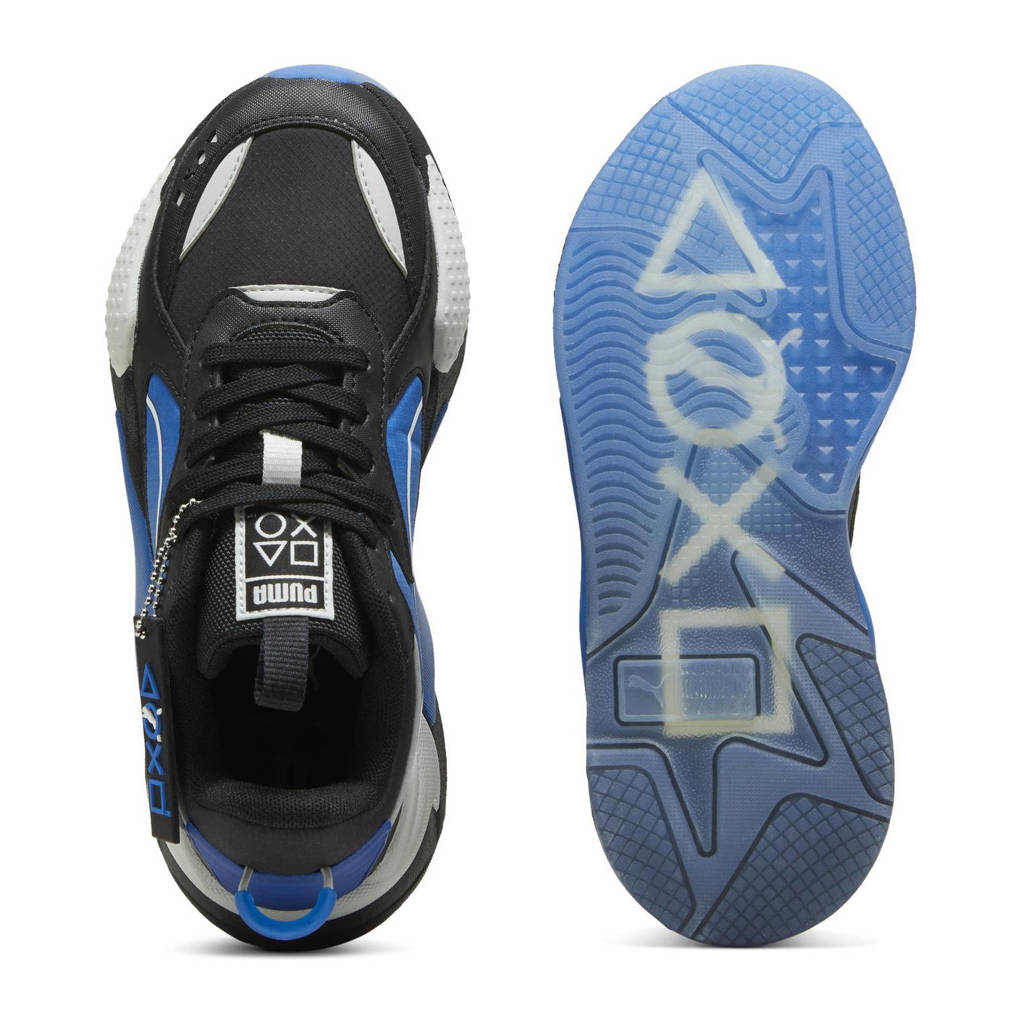 Puma RS-X Playstation sneakers zwart/kobaltblauw/wit