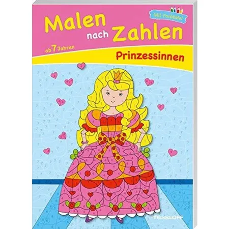 Tessloff Malen nach Zahlen - Für Prinzessinnen und Prinzen