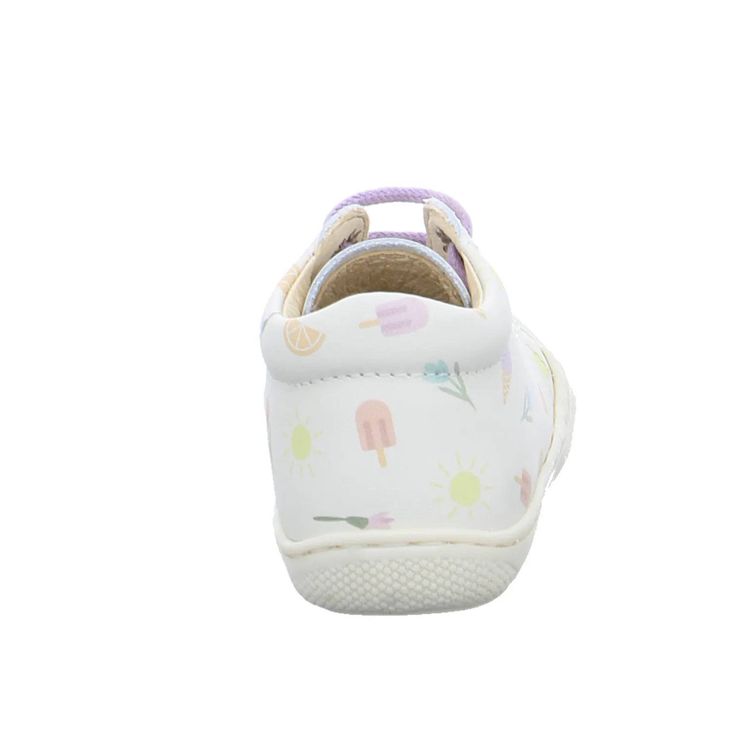 NATURINO Lauflernschuh Offwhite Leder  Bottine
