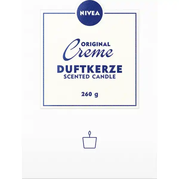 Original Creme Duftkerze groß