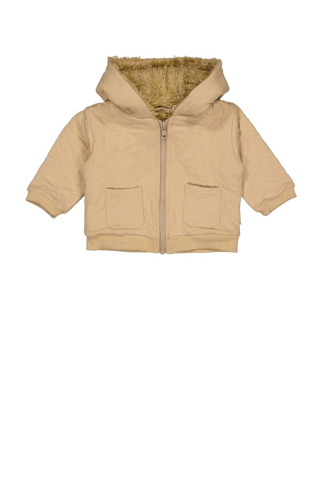 Quapi baby quiltedwinterjas FIE zand