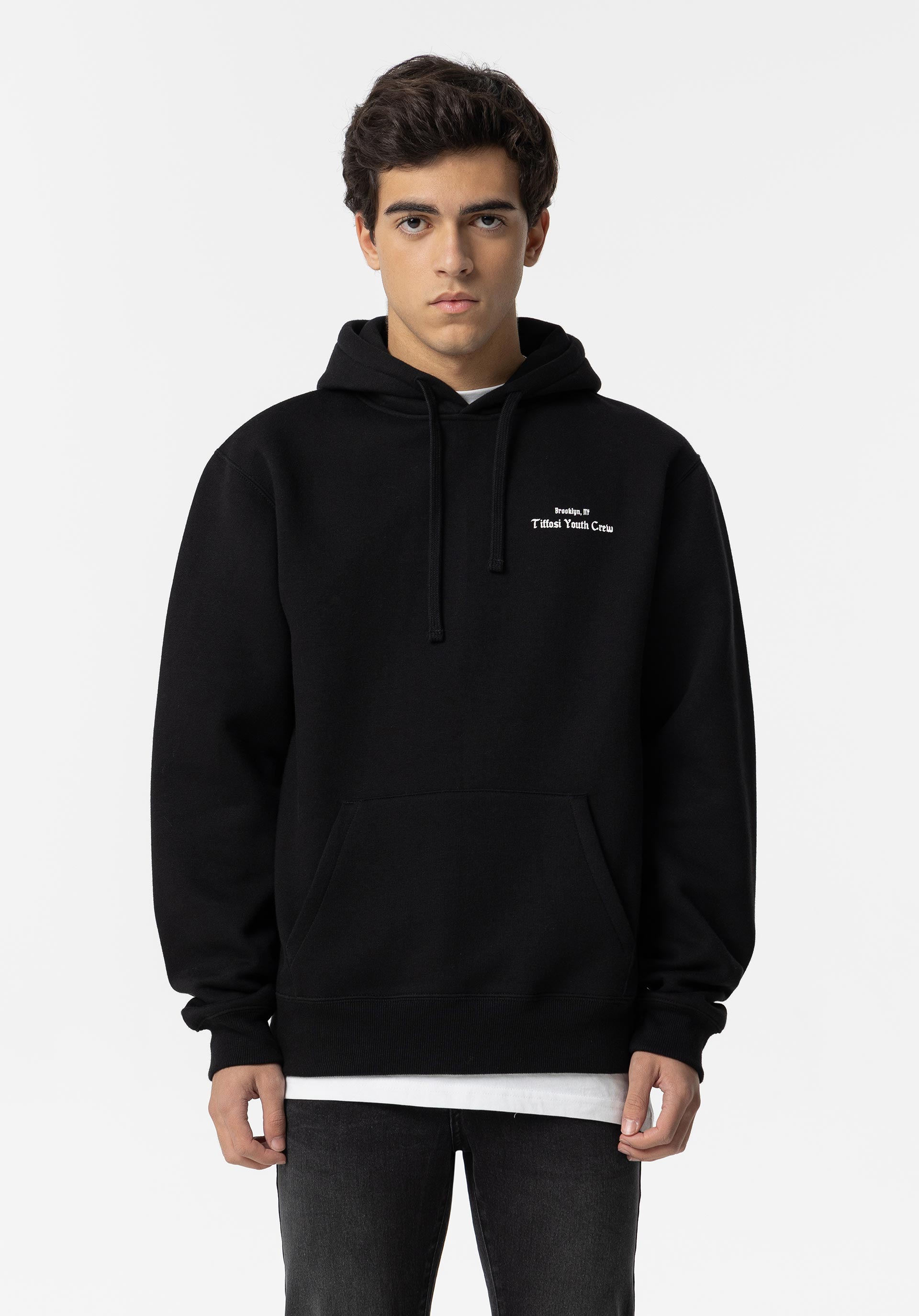 Hoodie com Estampado nas Costas
