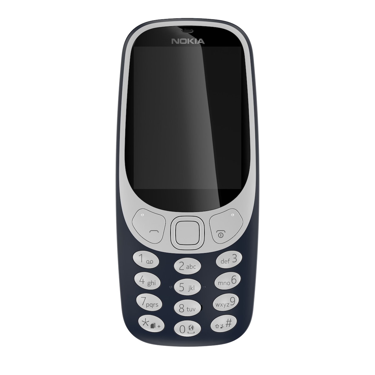Nokia 3310 mobiltelefon (mørk blå) - Kun 2G